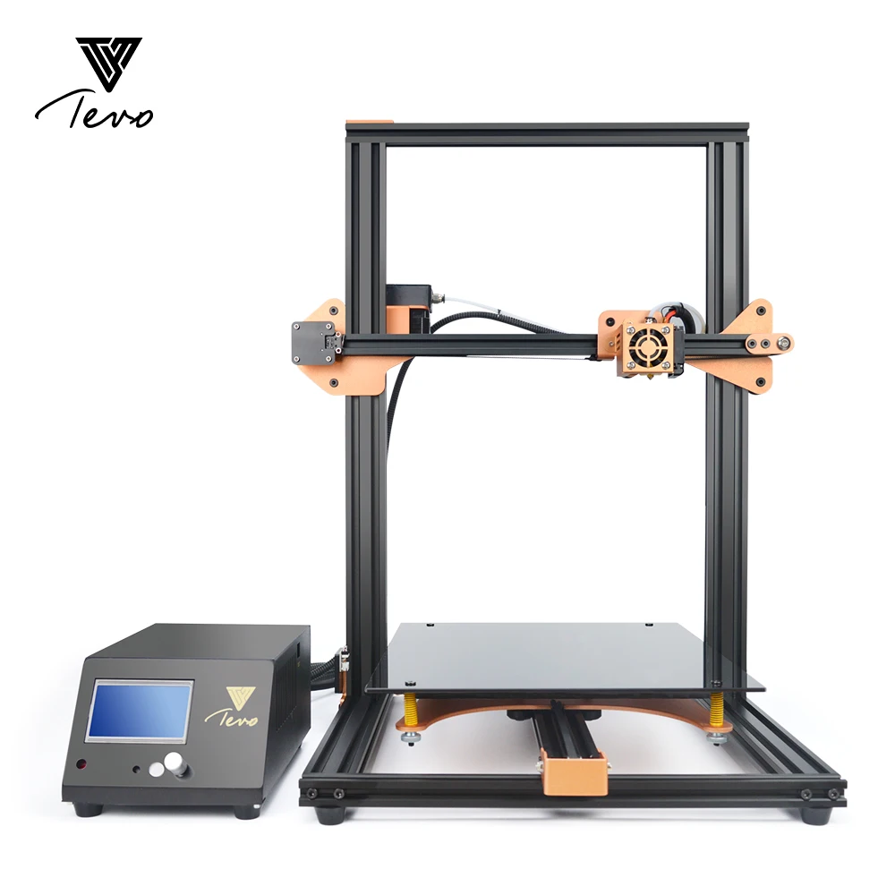 Newest TEVO Tornado 3D Printer Fully Assembled Aluminium Extrusion Impresora 3d Large Bed 3D Printer Machine Titan Extruder