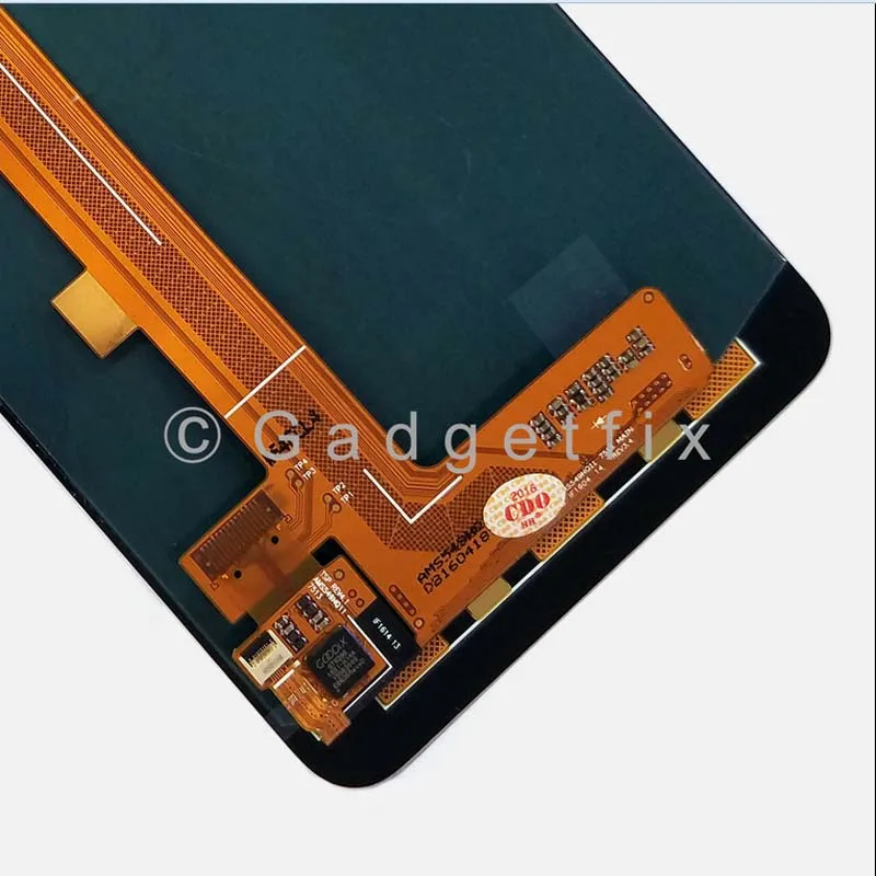 Белый/золотой черный ЖК + TP для BLU Vivo 5 V0050UU дисплей кодирующий преобразователь