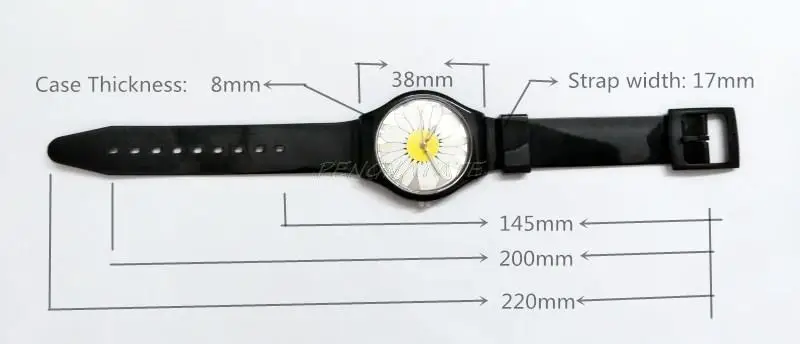 Часы наручные женские с силиконовым ремешком водонепроницаемые | Наручные часы
