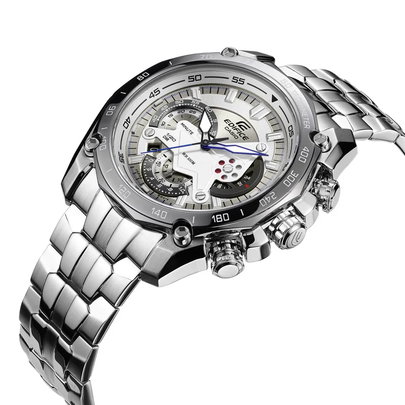 Новинка 2018 модные деловые часы Casio многофункциональные водонепроницаемые
