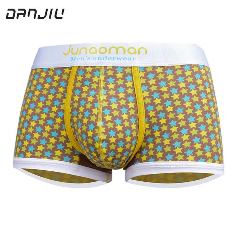 Мужское хлопковое модное нижнее белье дышащие высокая эластичность мягкие