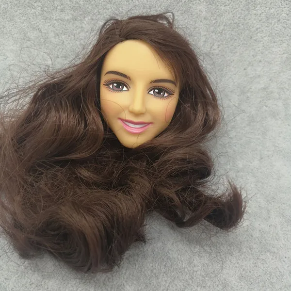 Оптовая продажа подарок на день рождения 1 шт. оригинальные куклы головы макияж DIY