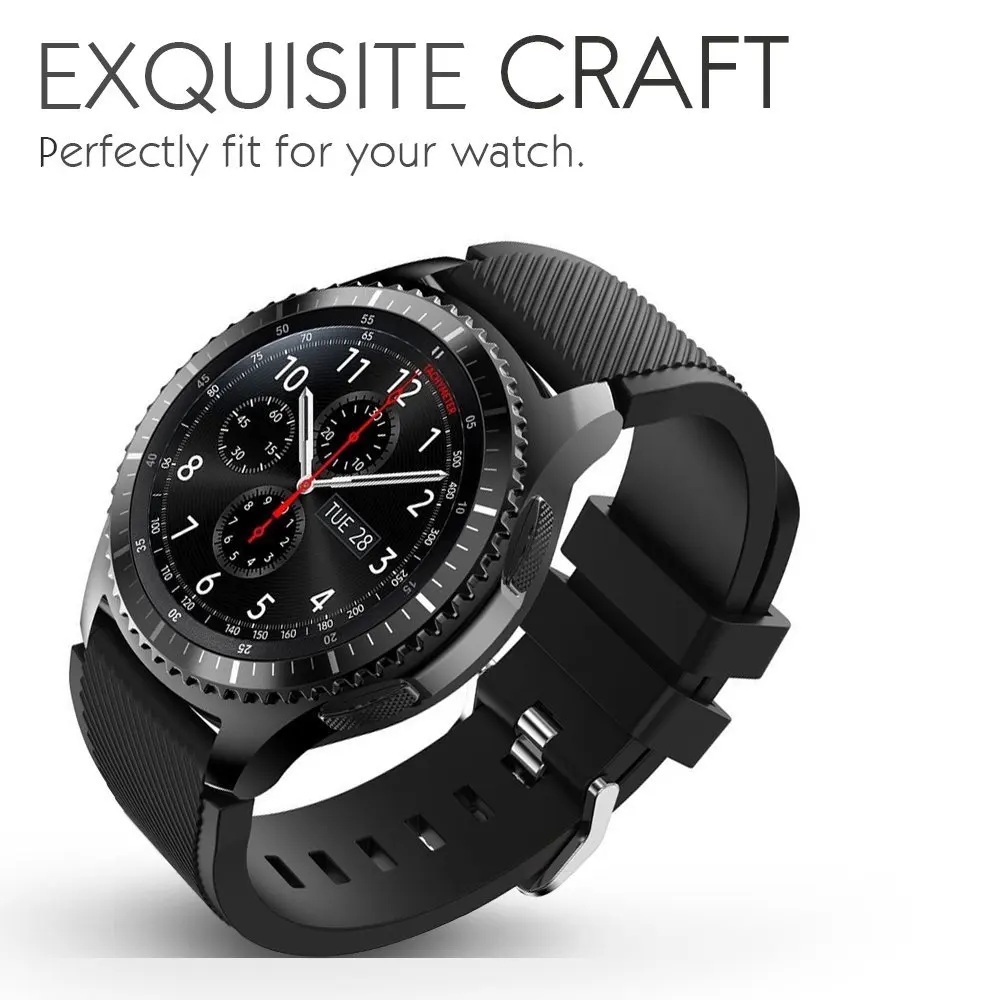 HOKE для Samsung Gear S3 Classic Frontier спортивный силиконовый браслет ремешок 22 мм Ремешки