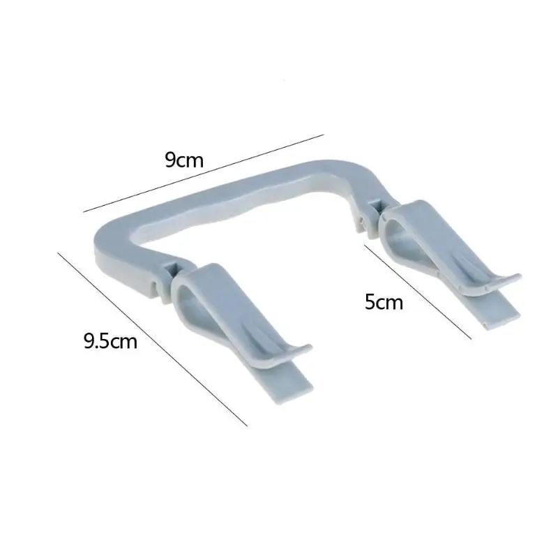 2 шт./компл. практические мусорный бак зажим Пластик мешок неподвижной заклепкой