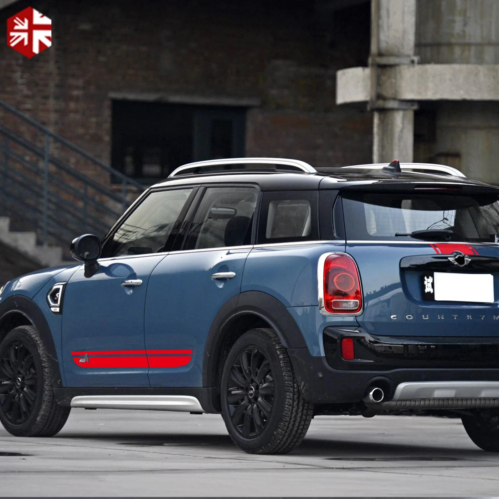 Автомобильный капот багажник двигатель задние боковые полосы юбка наклейка