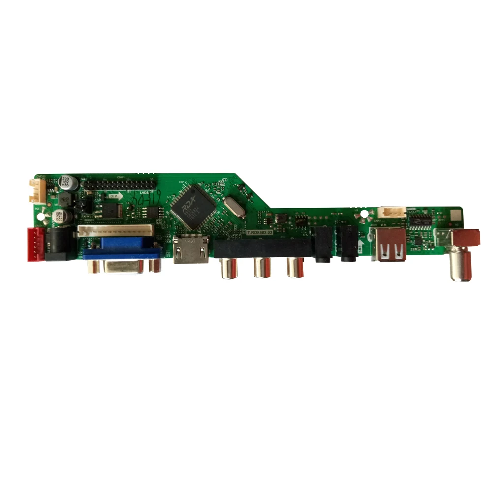 Фото T.V56.031 HDMI USB AV VGA ЖК ATV LVDS плата контроллера для 15,4 