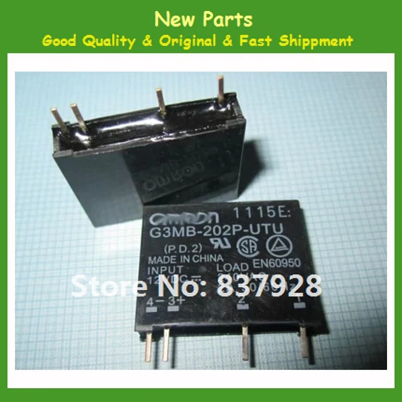 Бесплатная доставка одна партия 10 шт. Φ PCB SSR в 5VDC Out 240V AC 2A оригинальный