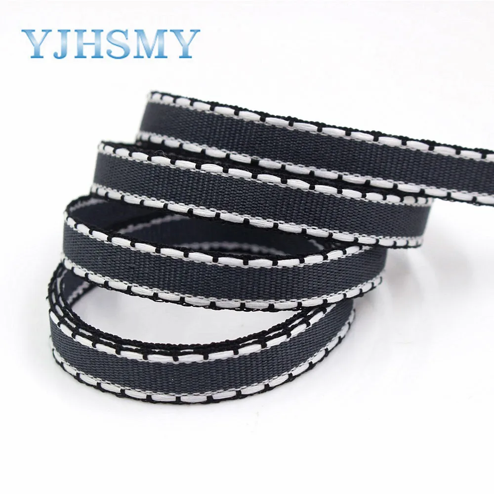 YJHSMY G-181028-1448 10 мм 5 ярдов/лот Однотонные сапоги из флока с корсажная лента