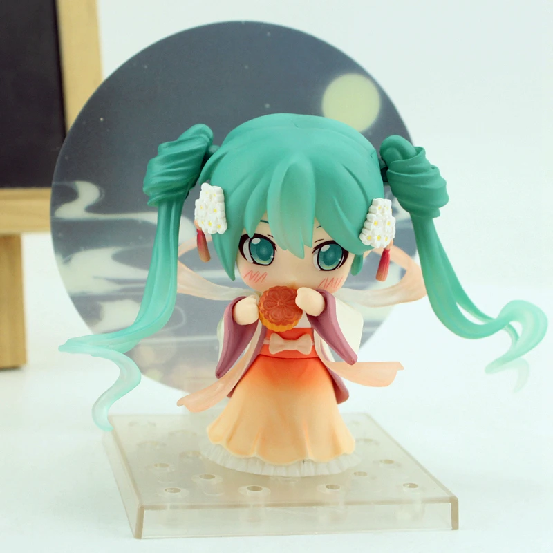 Nendoroid Hatsune Miku фестиваль середины осени Ver. Moon Cake Q Version фигурка игрушки кукла модель с коробкой