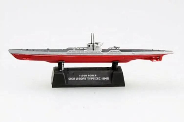 Немецкая подводная лодка типа IXC U-9C u-лодка 1/700 литье под давлением легкая модель |