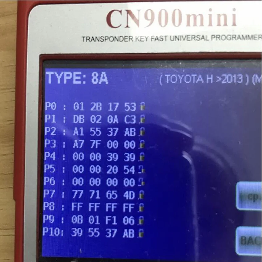 Новый транспондер H (8A) чип 128 бит Автомобильный ключ пустой для Toyota Rav4 Highlander Corolla