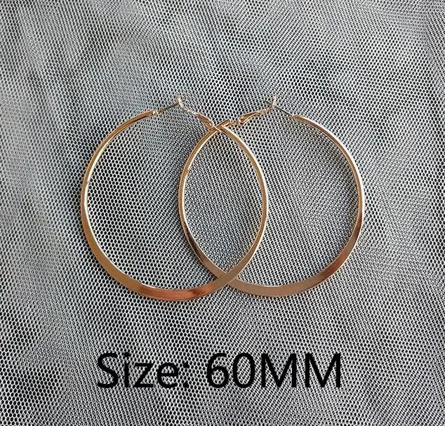 Style 11 Новые трендовые большие кольца, серьги, массивные, крученые, необычные серьги из сплава обруч, Brincos Bijoux, ювелирные изделия в стиле хип-хоп, подарок для женщин - Окраска металла: Style 11