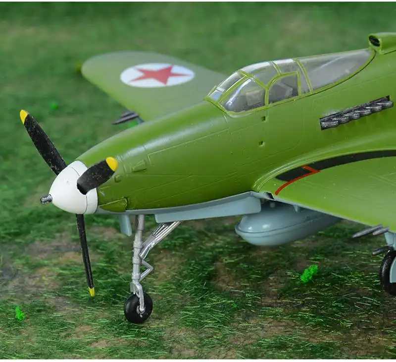Предварительно построенный 1/72 масштаб P-39N самолет Второй мировой войны колокол P-39 истребитель Airacobra хобби Коллекционная готовая пластиковая модель