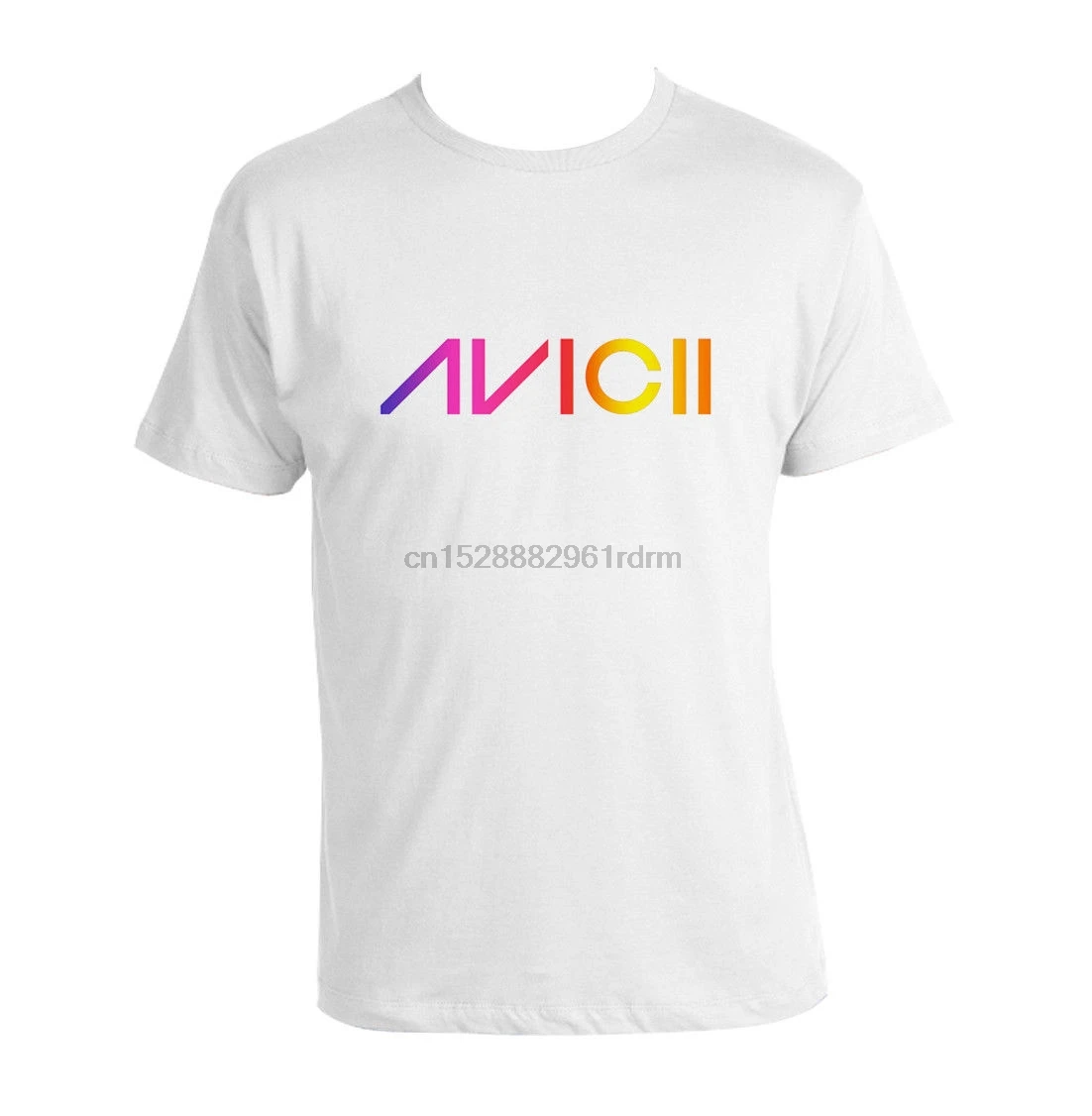 Футболка avicii унисекс с принтом футболка EDM Legend Dance Music белая дешевая оптовая