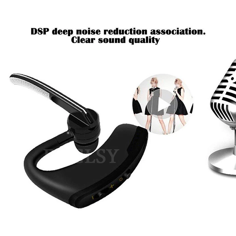 FGCLSY V8S, деловые bluetooth-наушники, беспроводная гарнитура, громкая связь с микрофоном, автомобильный Bluetooth, ушной крючок, наушник для iPhone XR 7 6S