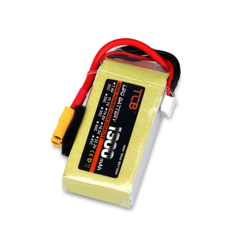 TCB RC Lipo батарея 3 S 11 1 V 1300 mAh 25C для дрона вертолет Квадрокоптер автомобиль FPV