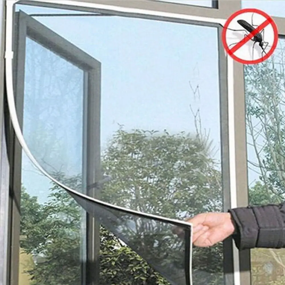 Новинка 2019 занавеска для защиты экрана от насекомых сетка окон и дверей комаров