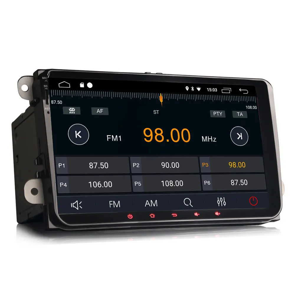 9 &quotAndroid 0 Pie OS автомобильный мультимедийный gps радио для Volkswagen Passat 2005 2014 и Scirocco MK3