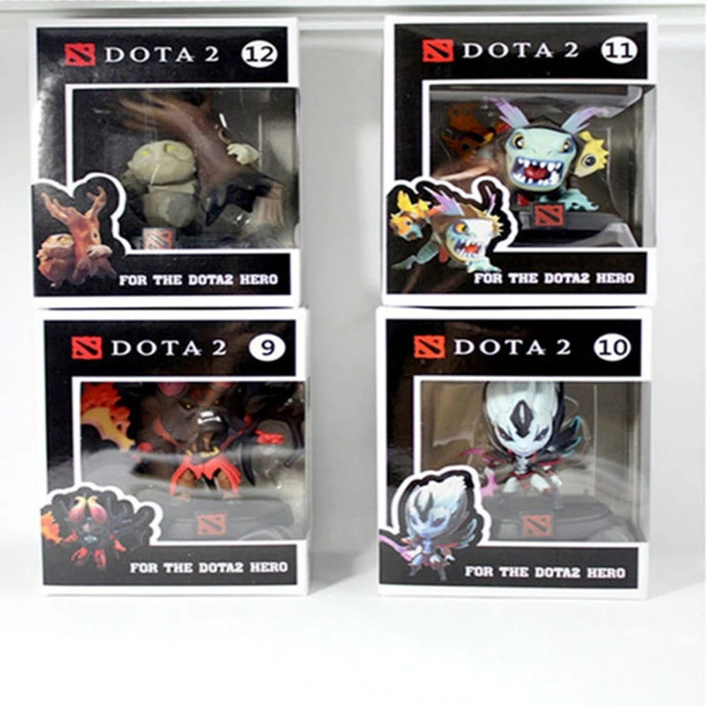 

Фигурки, игрушки (5-8см) Dota 2, DOOM в коробке, комплект 4 шт.