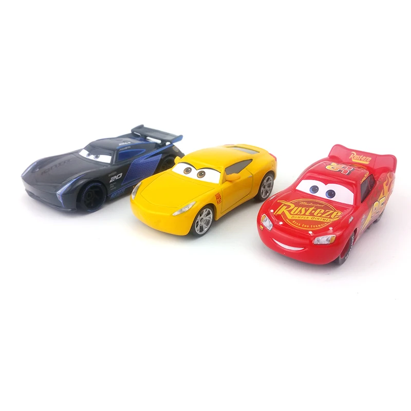 Металлическая игрушечная машинка Disney Pixar Тачки 3 Молния Маккуин Джексон шторм