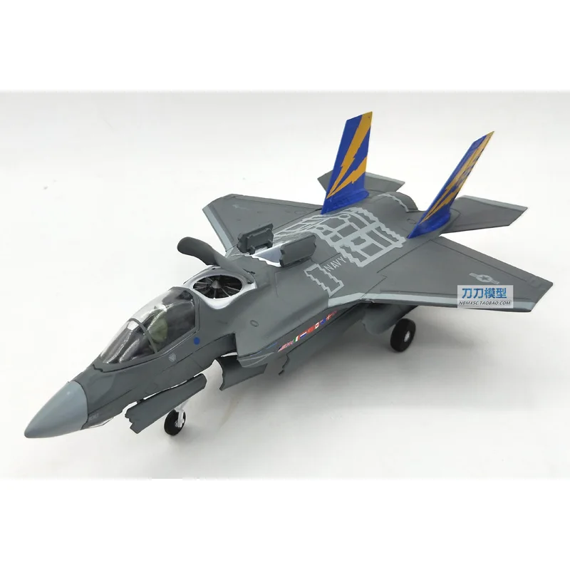 Amer Lockheed Martin F35 Lightning II Fighter 1/72 масштаб Готовая модель игрушки для коллекционного подарка
