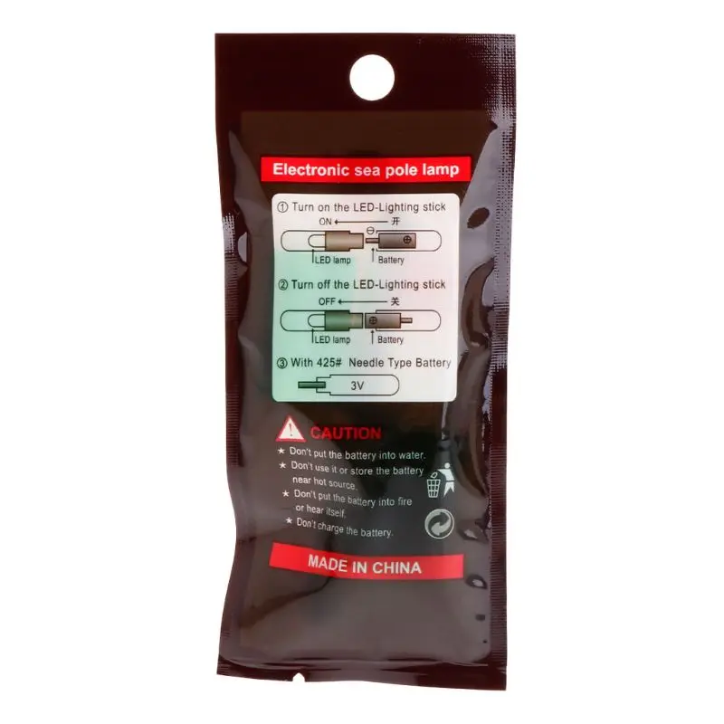 Рыболовная электронная удочка светящаяся палочка светодиодный ная Съемная