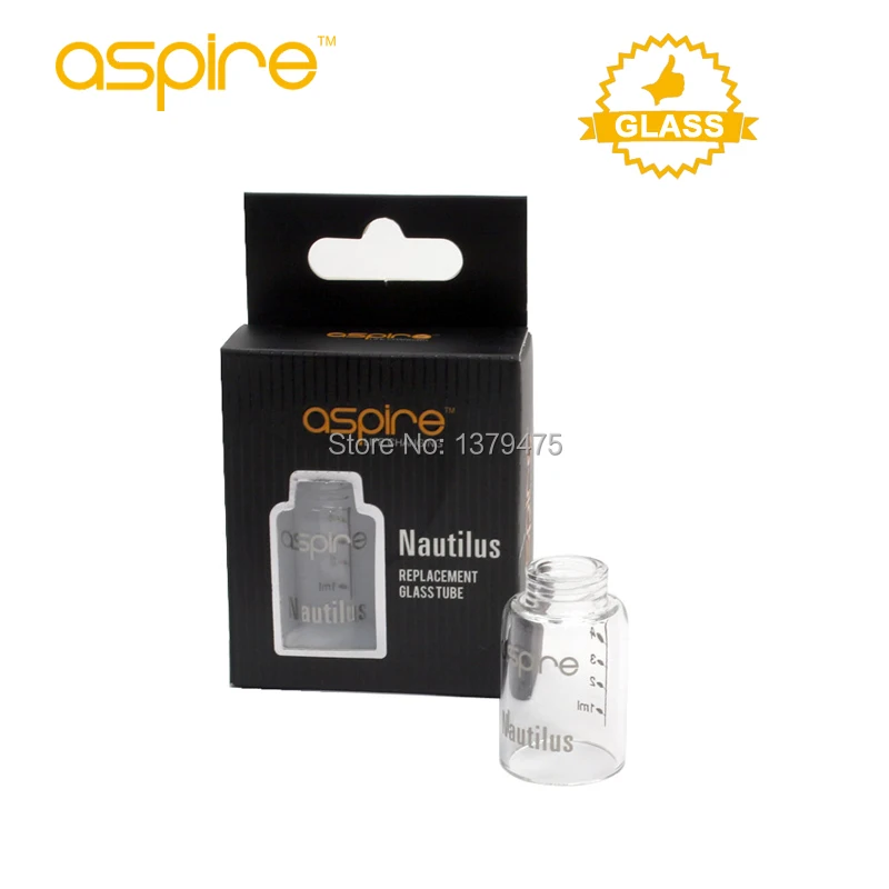 Вейп Aspire Nautilus Pyrex для Tank Clearomizer сменная стеклянная трубка с двойной катушкой|aspire