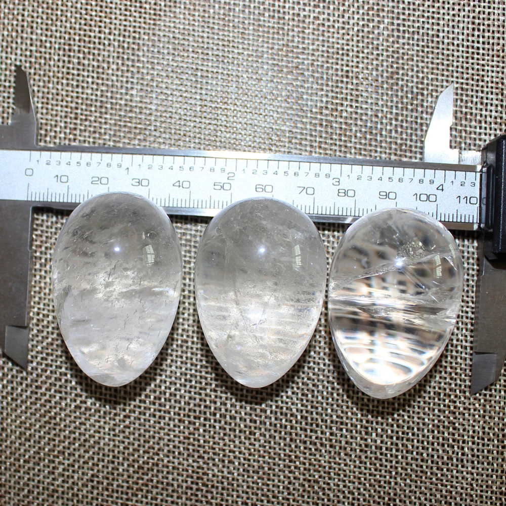 1 шт. 45 мм * 30 непросверленный кегелиевый яйцо Rock Quartz Yoni мышцы Кегеля упражнения
