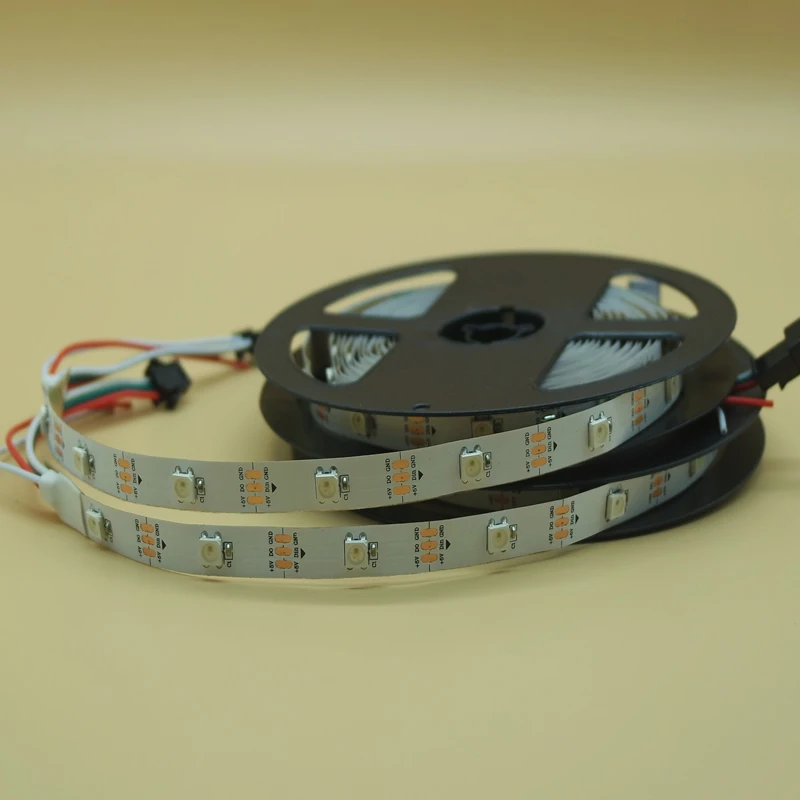 1 м/5 м WS2812B 30/60/144 светодиодов/м Smartled pixel RGB индивидуально адресуемые светодиодные