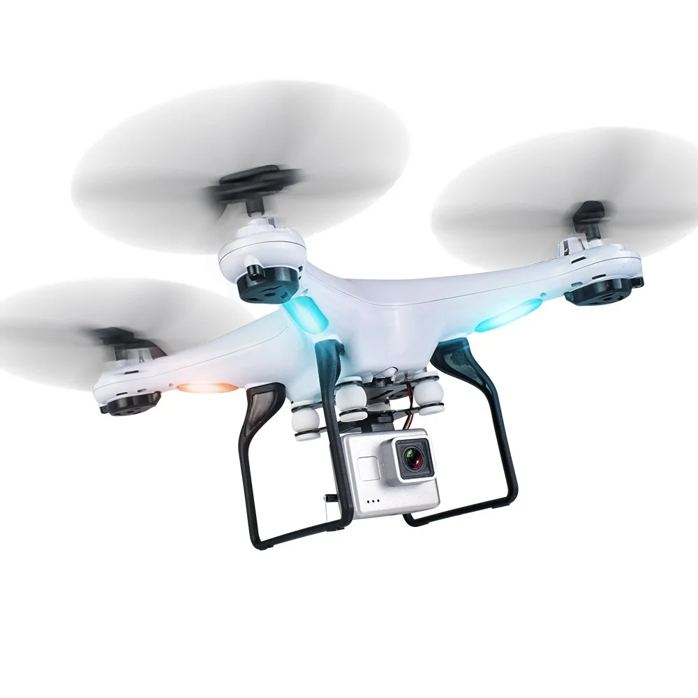 Радиоуправляемый Дрон с камерой Fpv Квадрокоптер авто возврат Rc Вертолет