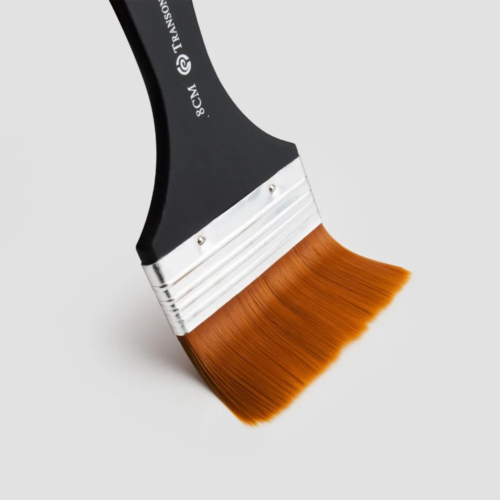 Кисти нейлоновые для рисования 7 шт. кисточки акварелью порошком пропиленом