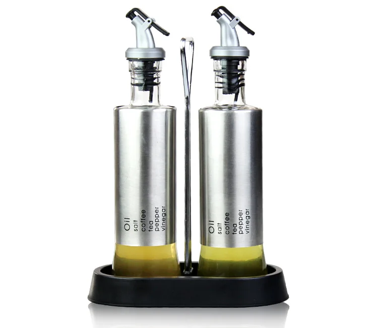 Герметичный Стеклянный Горшок для масла оливковое масло бутылка салата из