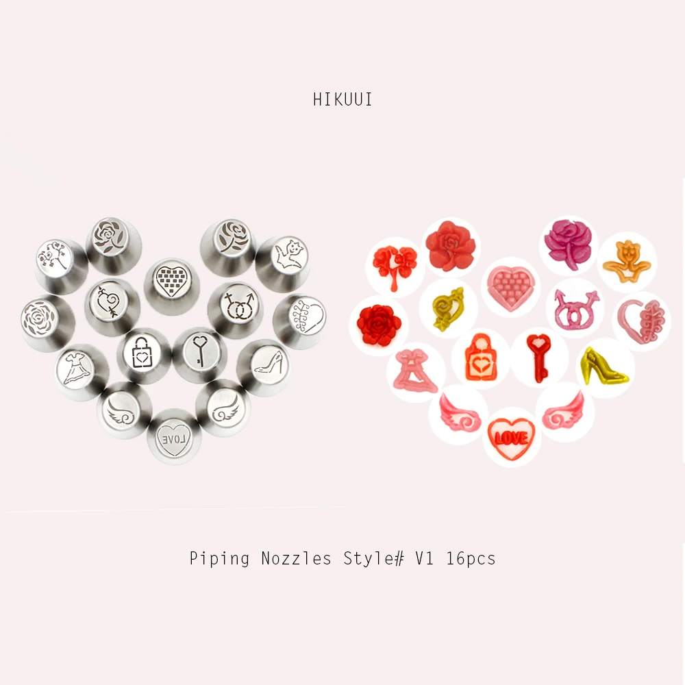 21 шт глазурь трубопроводов сопла и режущие инструменты для печенья мастики