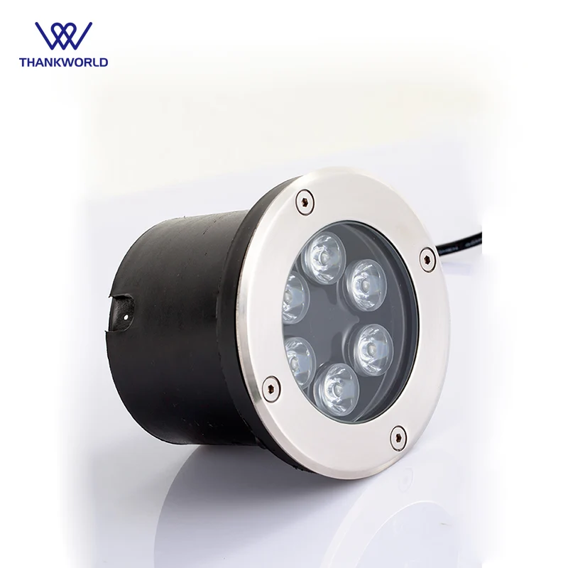 Хит продаж водонепроницаемая светодиодная подземная лампа 6 Вт 220 В 110 наружное