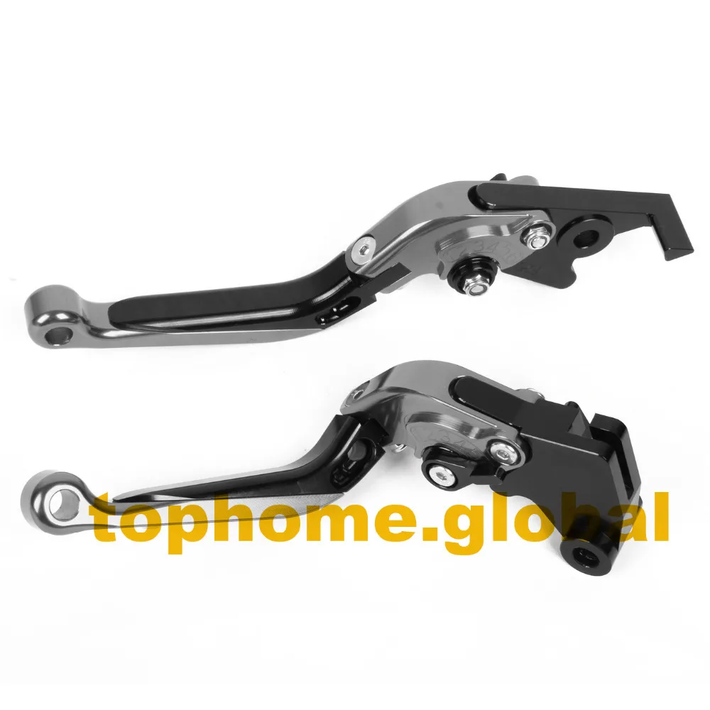 Складные Выдвижные рычаги тормозной муфты для Triumph SPEED TRIPLE R 2012-2015 серый цвет 2014