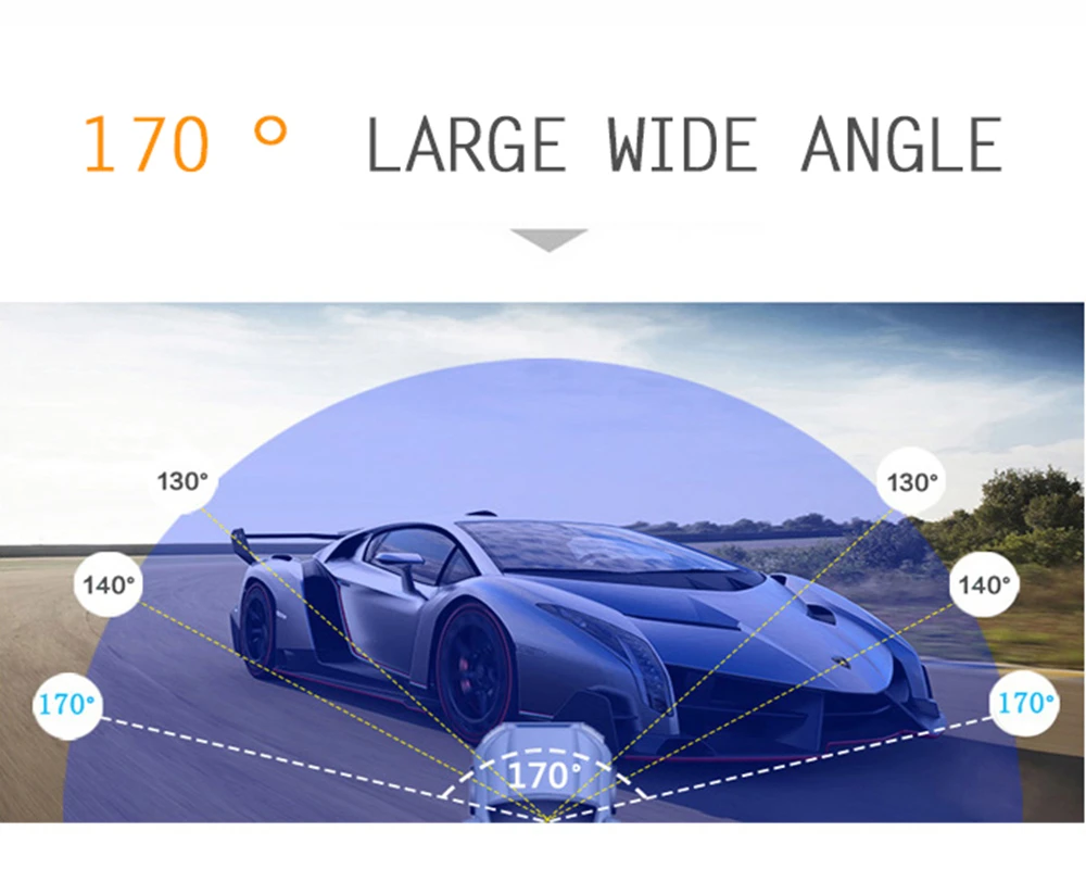 Smallanttech Авто видеорегистратор Автомобильный Камера 3 дюйма 1080 P Full HD с G-датчик
