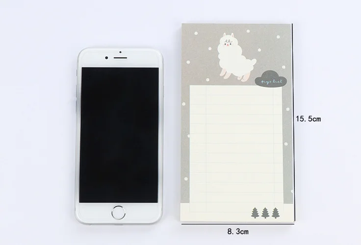 

Fresh Forest animal Memo Pad Sticky Notes Check List Paper Sticker memo boards Notepad Gift Stationery Escolar Papelaria