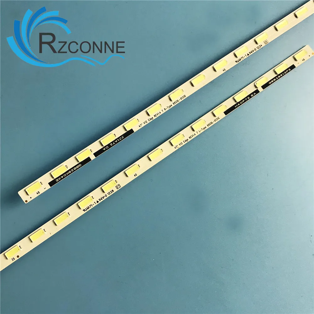 Светодиодная лента для подсветки телевизора LG 47 дюймов 595 мм 48 Светодиодный s 47LW6200