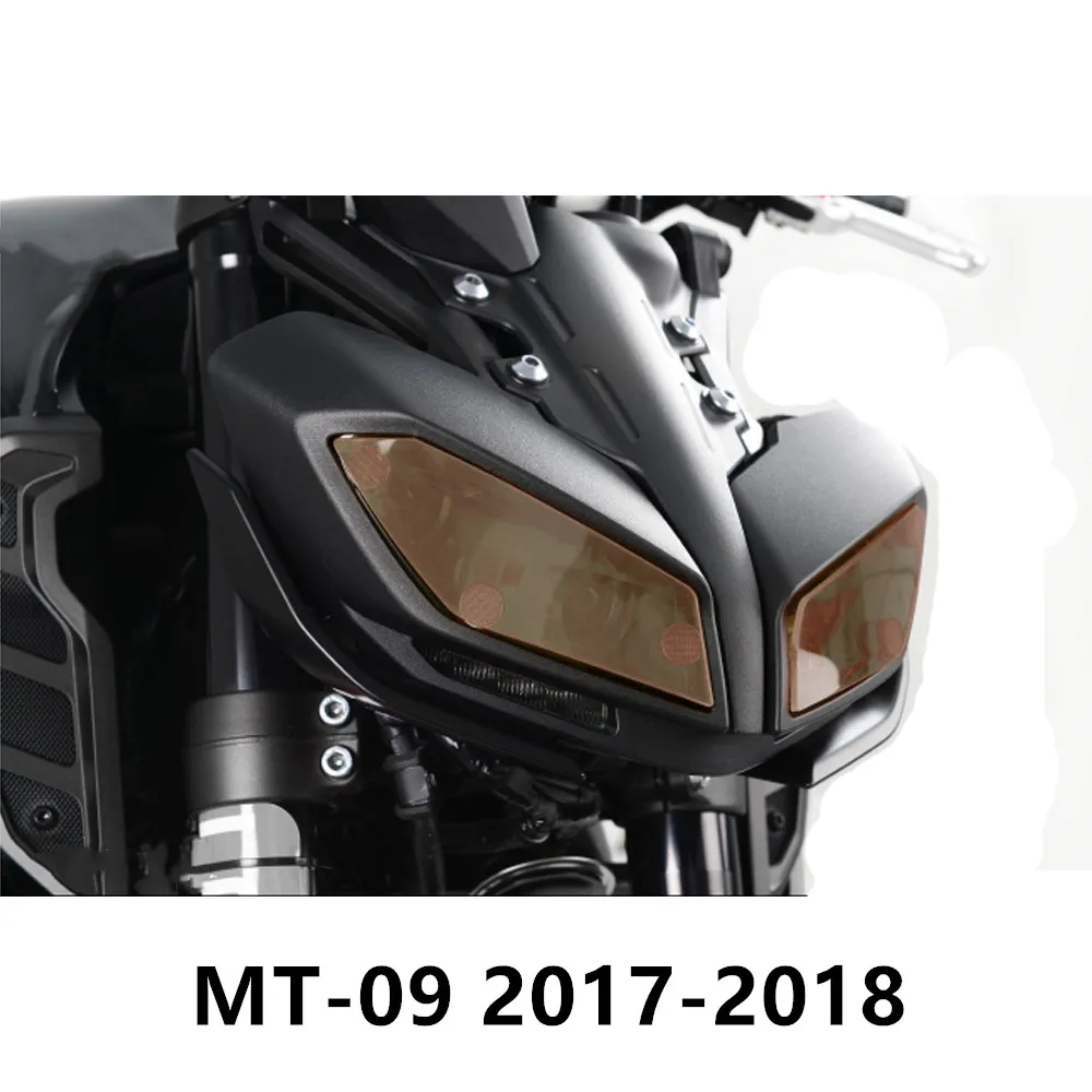 Защитная крышка для мотоциклетной фары защита объектива Yamaha MT 09 mt09 2017 2018|Накладки