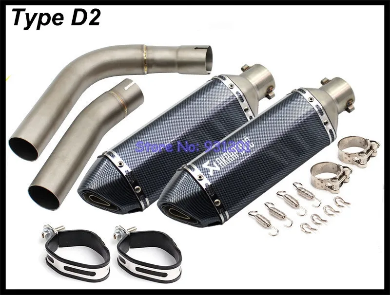Выхлопная система R1 Akrapovic глушитель выхлопной трубы для мотоцикла средней длины