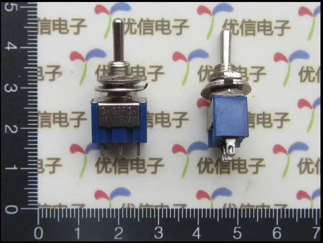 single-linkage 3P 3T 6A 125VAC toggle switch / rocker 103 | Switches