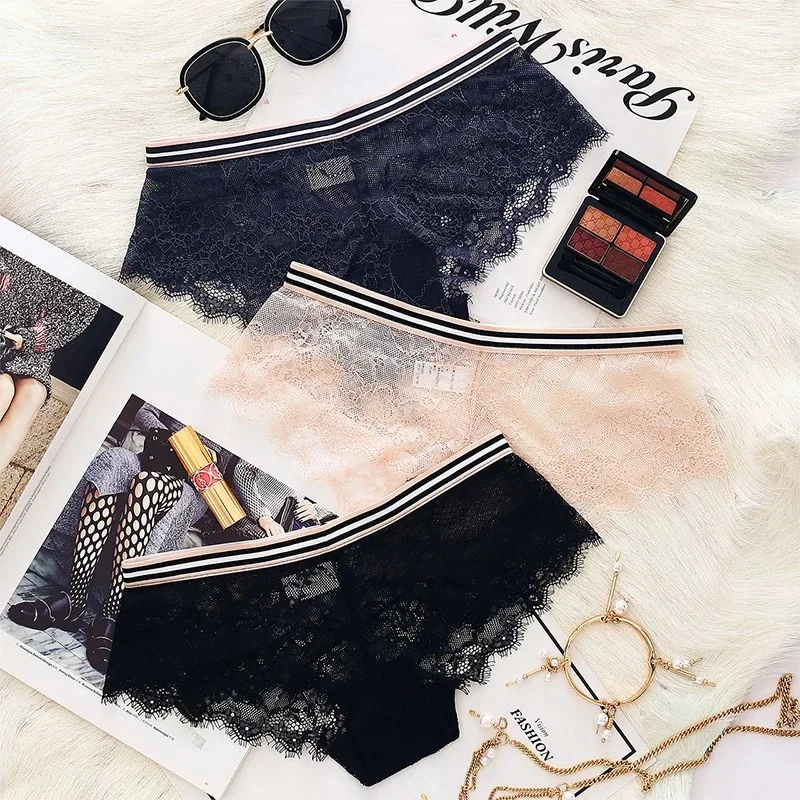 SP & CITY Модные прозрачные трусики сексуальные мягкие открытые кружевные пикантные