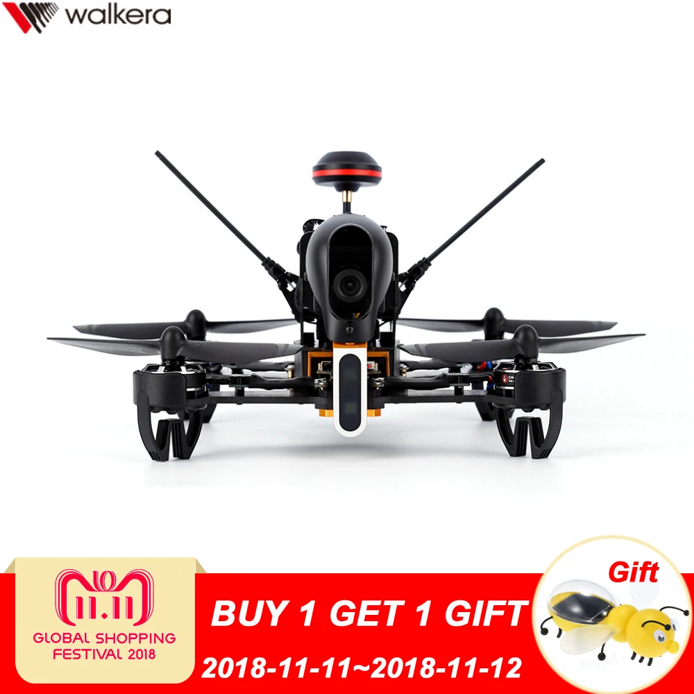 Оригинал Walkera F210 2 4 ГГц 7CH FPV Дрон с Камера 700TVL DEVO7 вертолет Quadcopter|fpv drones with camera|drone