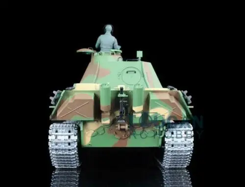 Henglong 1/16 6 0 Модернизированный немецкий пантера G RTR RC Танк 3879 Вт/360 револьверов