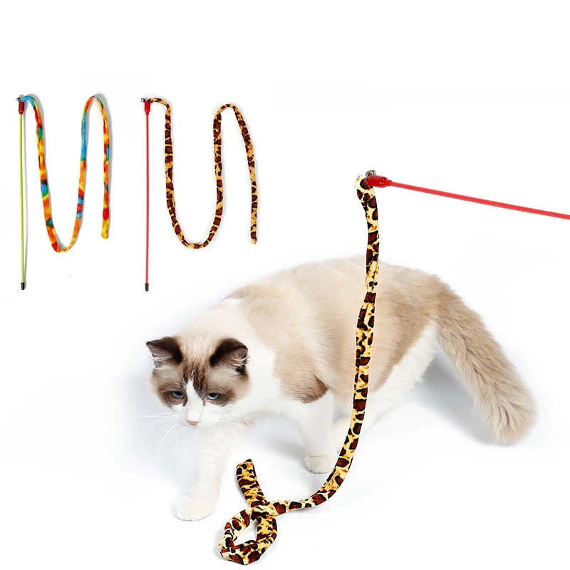 2019 новые леопардовые игрушки для домашних животных палочки кошек с