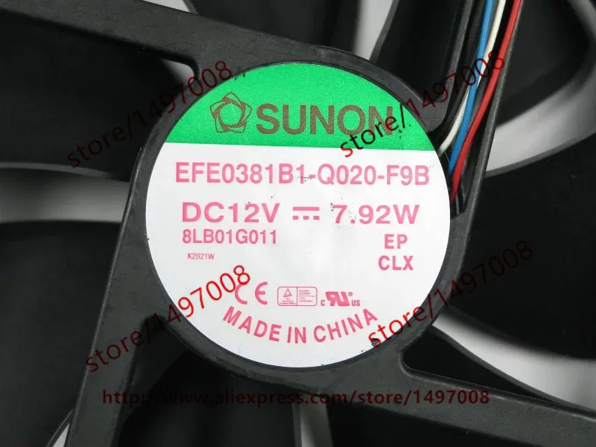 SUNON EFE0381B1-Q020-F9B DC 12V 7 92 W 140x140x38mm вентилятор охлаждения сервера | Компьютеры и офис