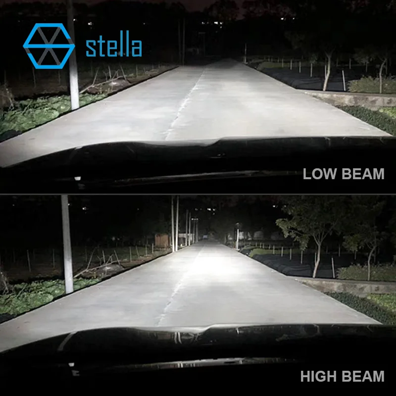 Светодиодный фонарь для фар 12 В 24 70 Вт 9003 лм H4|Передние LED-фары авто| |