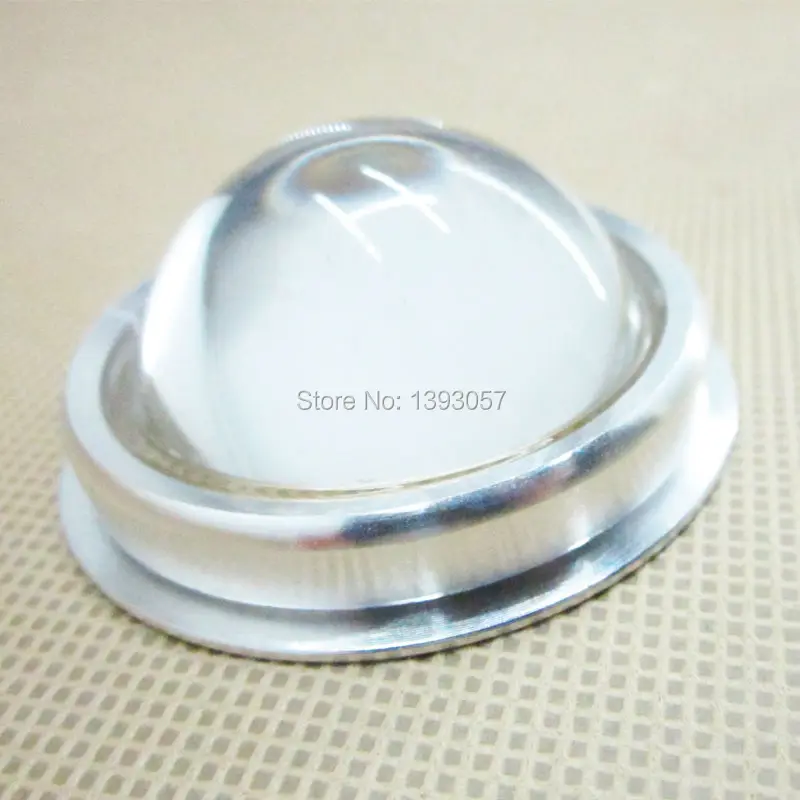 2 комплекта 44 мм Светодиодные стеклянные линзы + винтовое Монтажное кольцо для 10