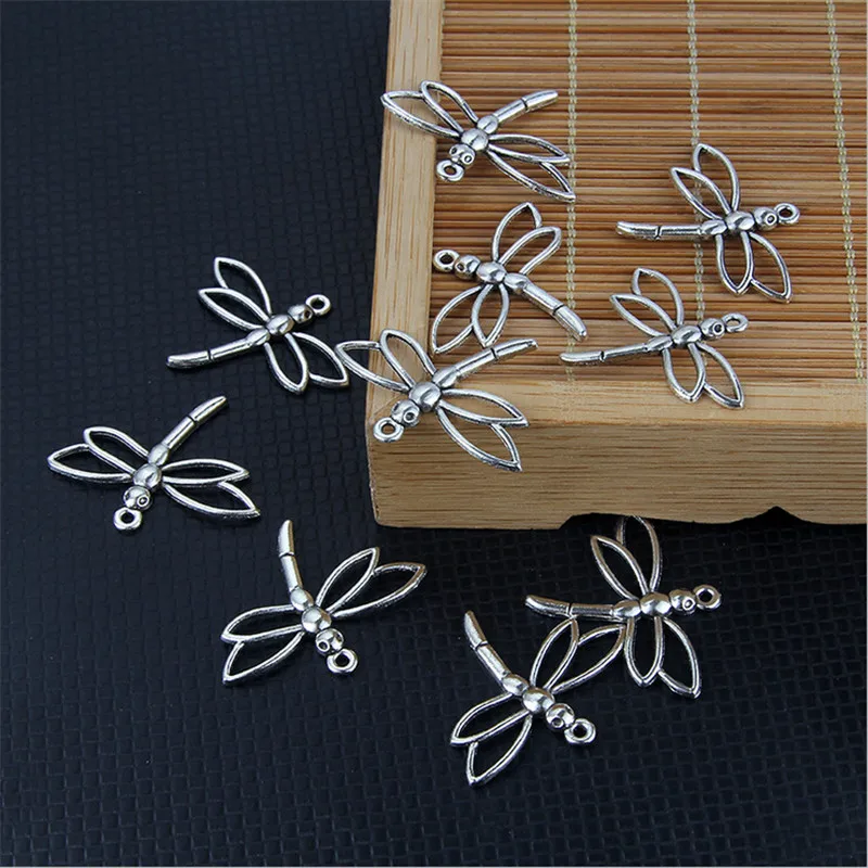 10 шт./лот Новые Креативные подвески под старину Серебряный с животными