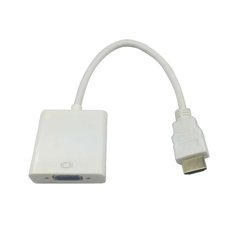 Адаптер преобразователь HDMI VGA для компьютерного проектора телевизионная